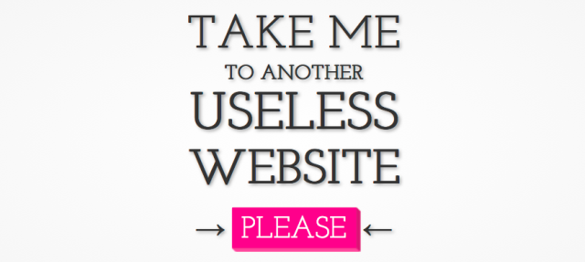 http://www.theuselessweb.com/