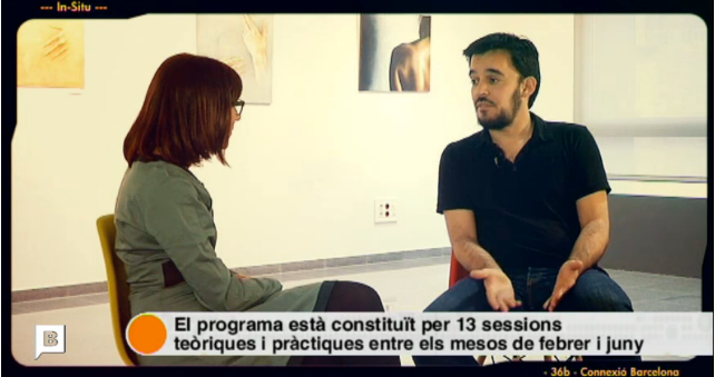 Entrevista a Samuel Aranda sobre #ObjectiuBCN -Vídeo