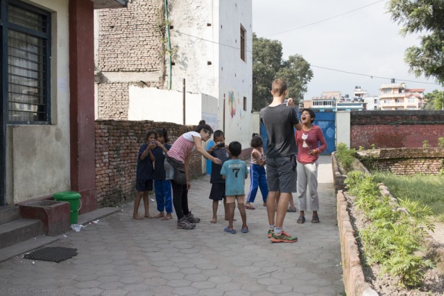 Plastic and Cartoons a Siphal Children Home (Amics del Nepal)