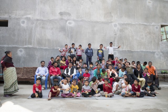 © Clara.Go-- IPlastic and cartoons at New Nepal Society Centre Children home