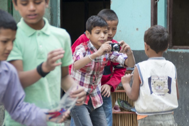 © Clara.Go-- IPlastic and cartoons at New Nepal Society Centre Children home