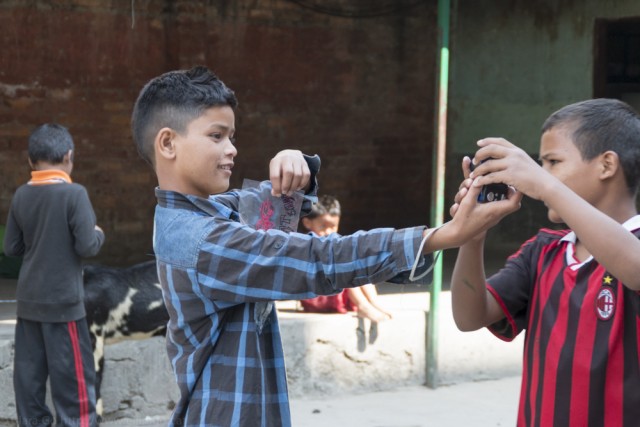 © Clara.Go-- IPlastic and cartoons at New Nepal Society Centre Children home