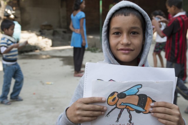 © Clara.Go-- IPlastic and cartoons at New Nepal Society Centre Children home