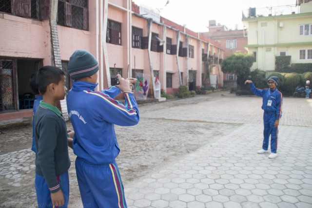 © Clara.Go - Pastic and cartoons a Martyrs’ Memorial School - Class6 & 7- Kathmandu