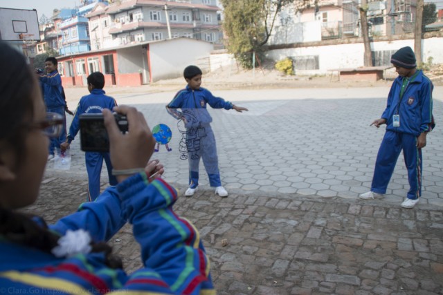 © Clara.Go - Pastic and cartoons a Martyrs’ Memorial School - Class6 & 7- Kathmandu