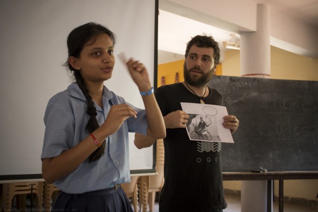 © New workshop - Silent Talks - SKID:The Sheila Kothavala Institute For The Deaf